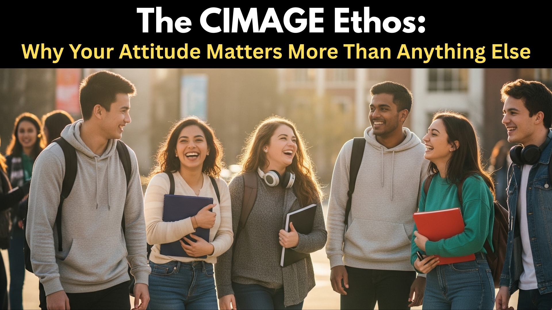 The CIMAGE Ethos: Why Your Attitude Matters More Than Anything Else